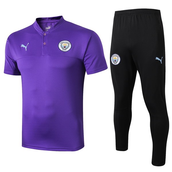 Polo Ensemble Complet Manchester City 2019-20 Purpura